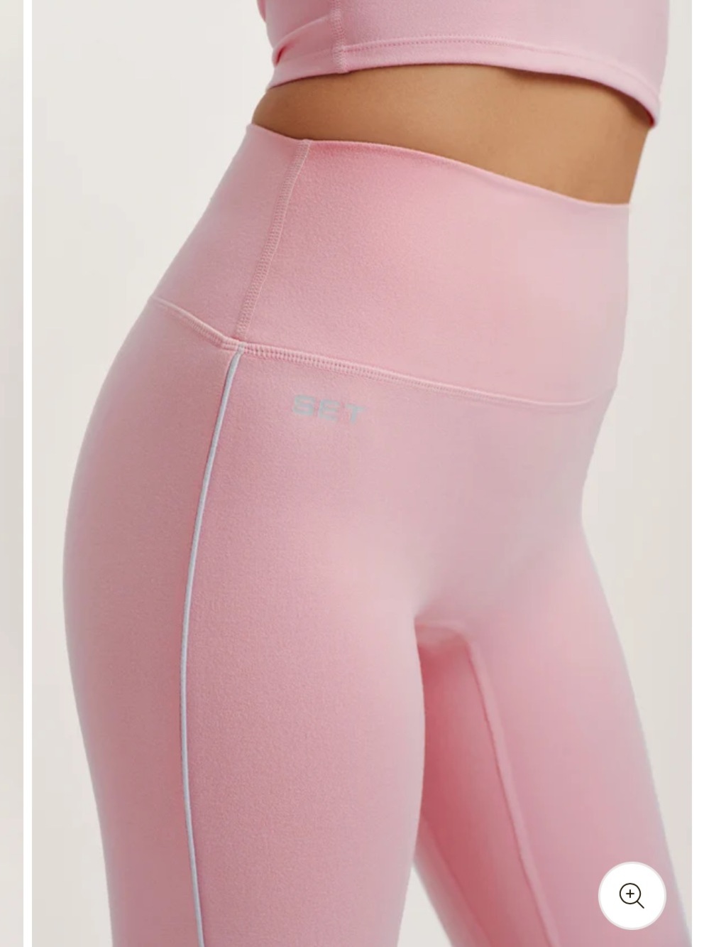 SET Active - Cloud Pipe Leggings - formcloud- blush